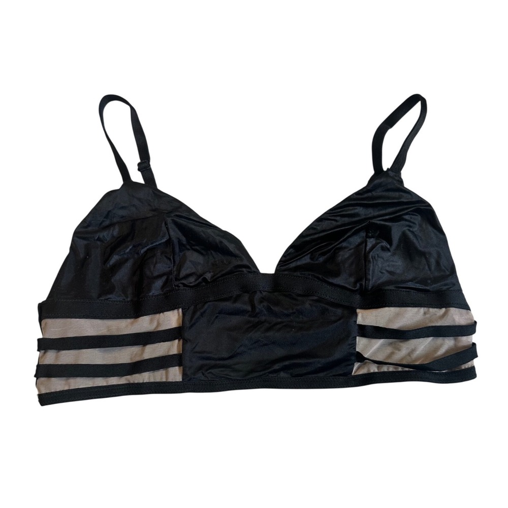 Victoria's Secret Black Bralette Size Medium- No Padding